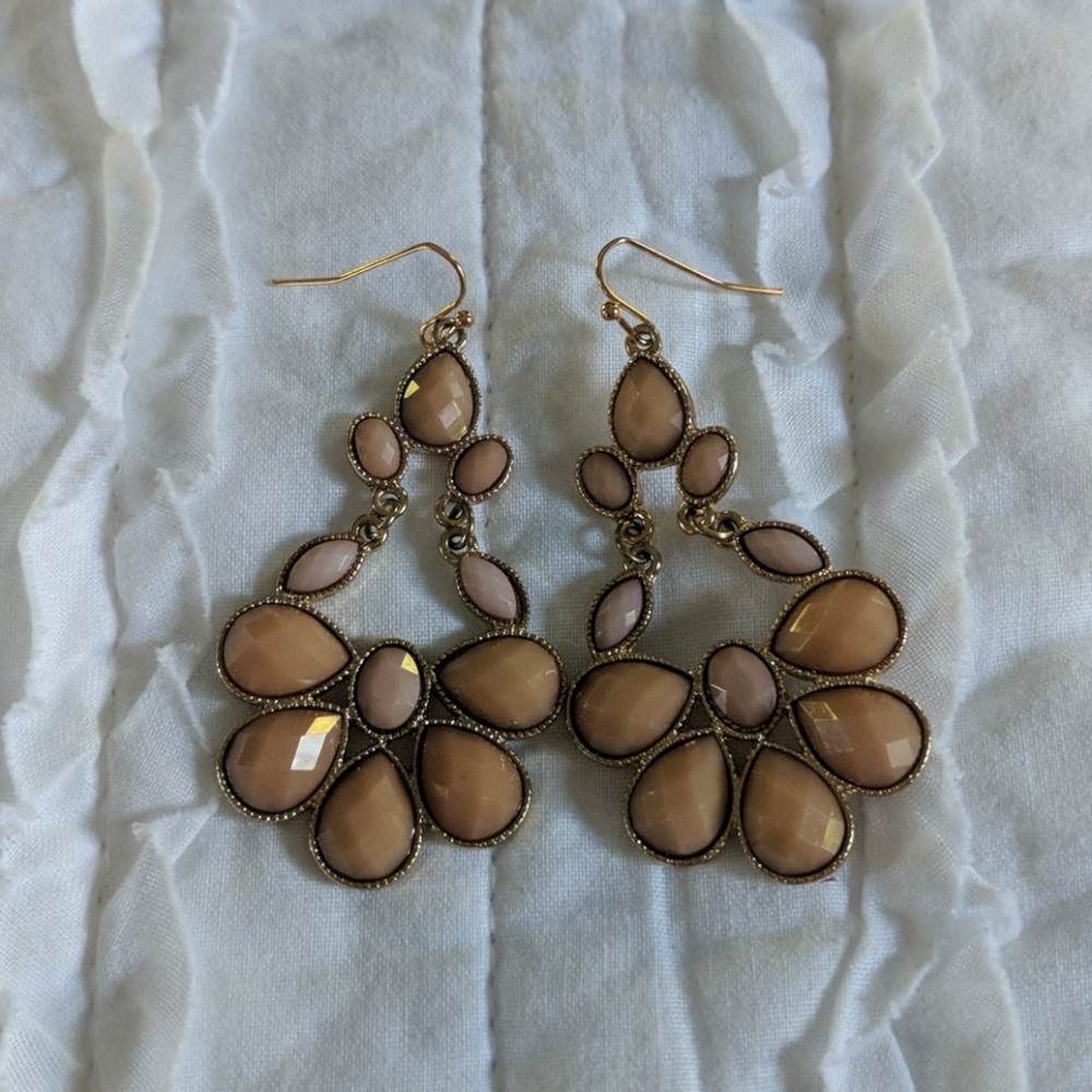 BOGO FREE Pretty pinky peach good earrings
